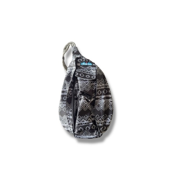 Kavu Unisex Black and White Rope Sling Backpack 25th Anniversary Edition - Picture 1 of 12